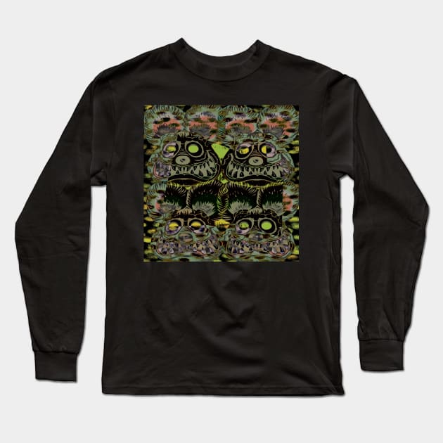 Ratfink Collage Long Sleeve T-Shirt by *Ajavu*